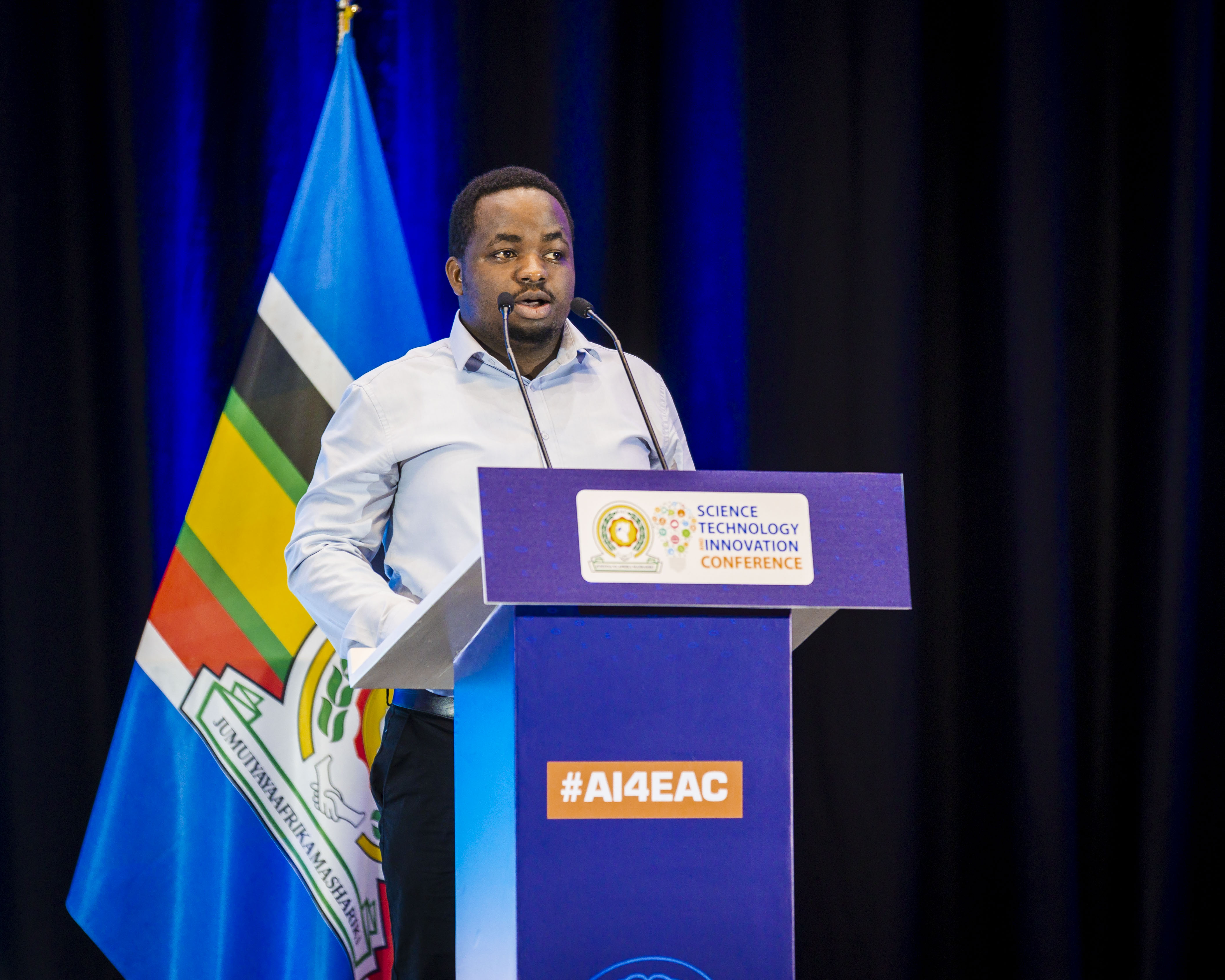 Tanzanian Innovator Luqman Yusuph Earns Regional Recognition at EAC's Premier AI Conference